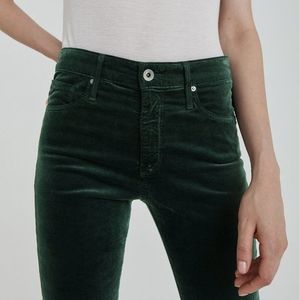 AG Women's Jeans Pine Needle Green Size 27 Stretch